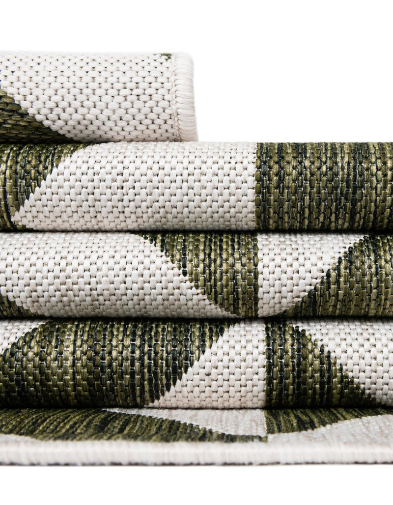 Urban Oasis Rugs Collection Area Rug - Highrise (Green) Square Green lifestyle 24