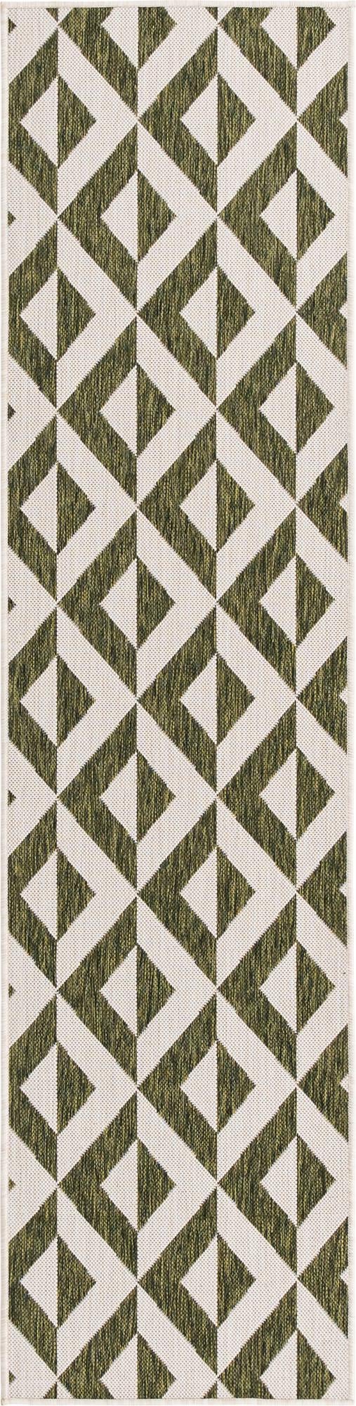 Urban Oasis Rugs Collection Area Rug - Highrise (Green) Runner Green Main