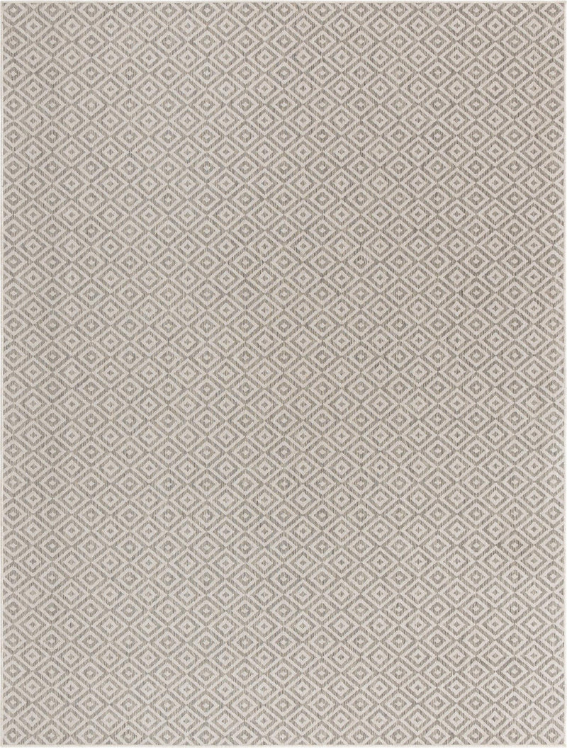 Urban Oasis Rugs Collection Area Rug - Rooftop (Light Gray) Rectangle Light Gray Main