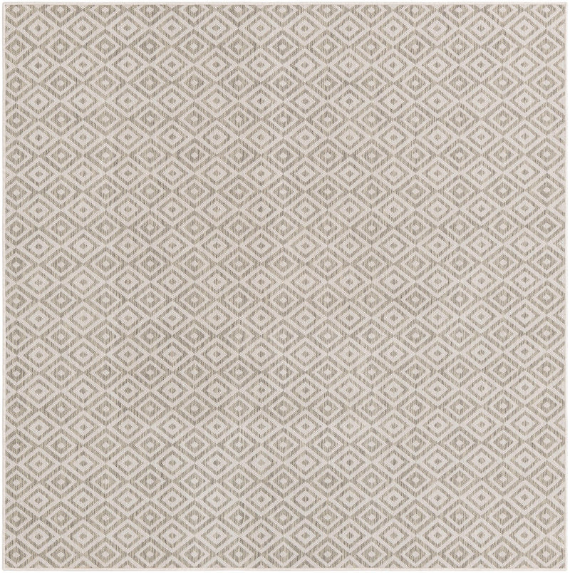 Urban Oasis Rugs Collection Area Rug - Rooftop (Light Gray) Square Light Gray Main