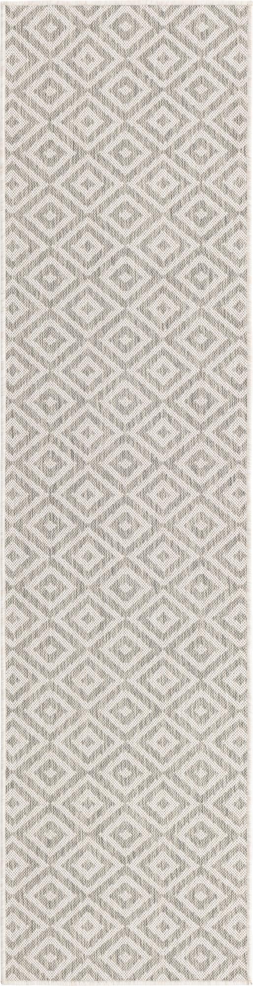 Urban Oasis Rugs Collection Area Rug - Rooftop (Light Gray) Runner Light Gray Main