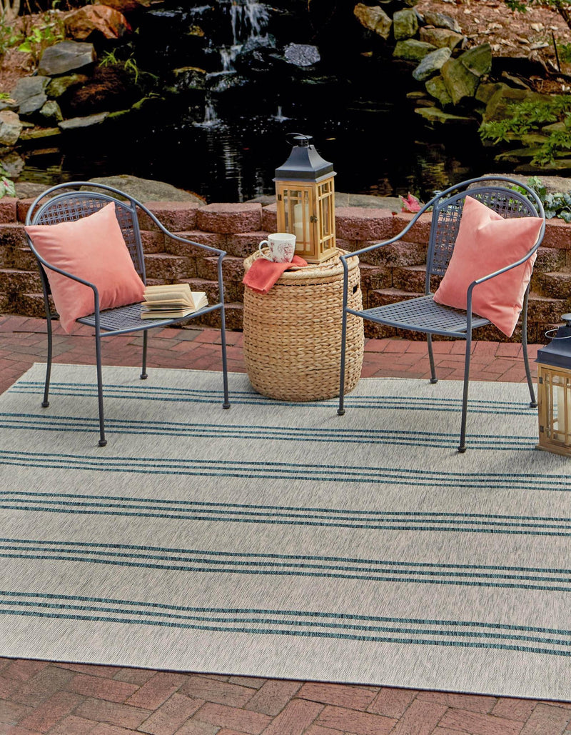 Urban Oasis Rugs Collection Area Rug - District (Light Gray) Square Light Gray lifestyle 0