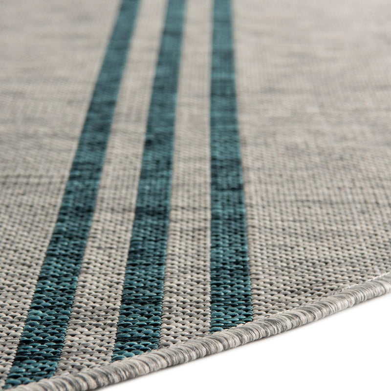 Urban Oasis Rugs Collection Area Rug - District (Light Gray) Round Light Gray lifestyle 12