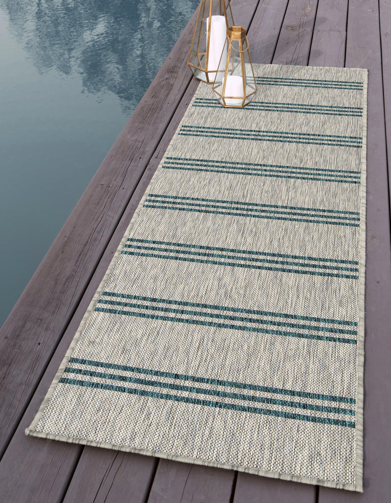 Urban Oasis Rugs Collection Area Rug - District (Light Gray) Runner Light Gray lifestyle 0