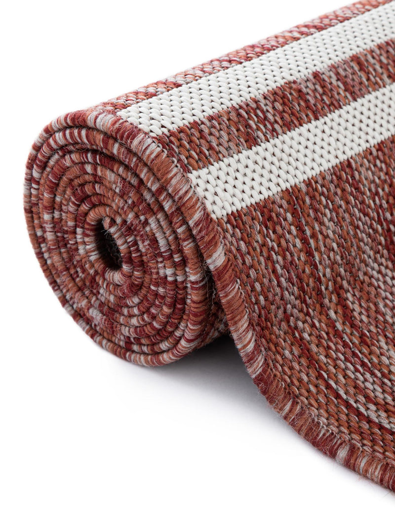 Urban Oasis Rugs Collection Area Rug - District (Rust Red) Square Rust Red lifestyle 18
