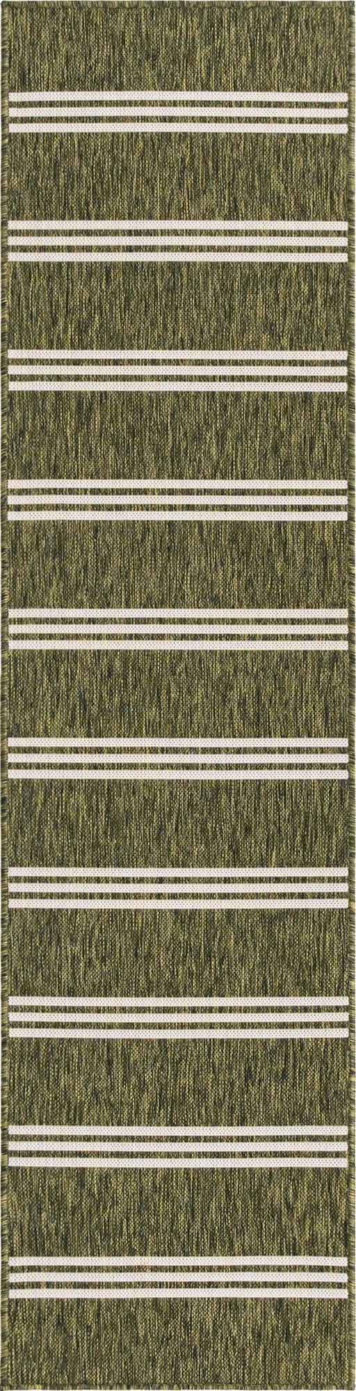 Urban Oasis Rugs Collection Area Rug - District (Green) Runner Green Main