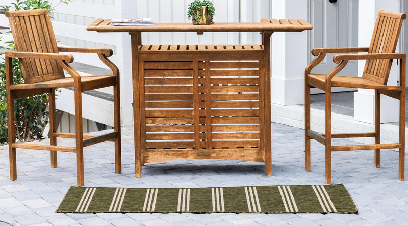 Urban Oasis Rugs Collection Area Rug - District (Green) Runner Green lifestyle 3