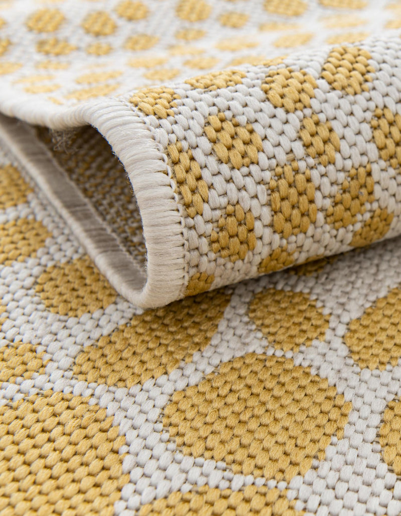 Urban Oasis Rugs Collection Area Rug - Terrace (Yellow Ivory) Square Yellow Ivory lifestyle 7