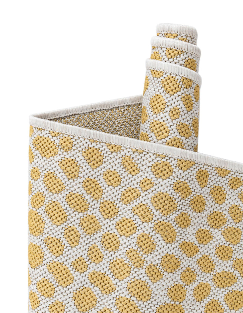Urban Oasis Rugs Collection Area Rug - Terrace (Yellow Ivory) Square Yellow Ivory lifestyle 19