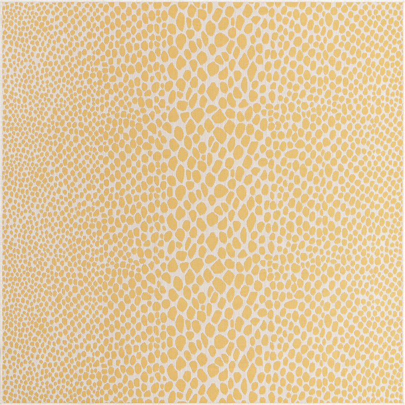 Urban Oasis Rugs Collection Area Rug - Terrace (Yellow Ivory) Square Yellow Ivory Main