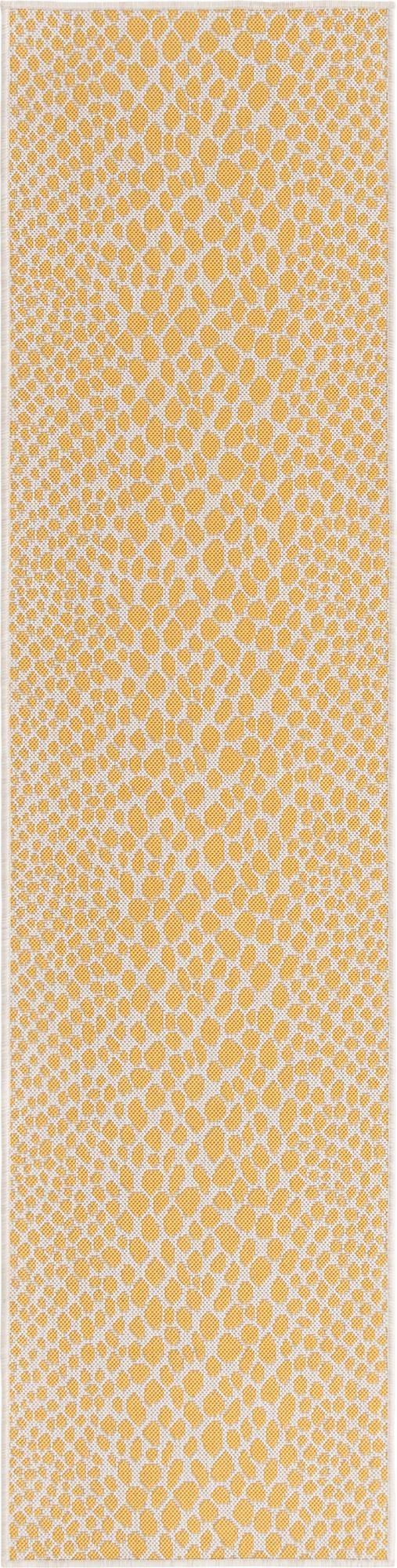 Urban Oasis Rugs Collection Area Rug - Terrace (Yellow Ivory) Runner Yellow Ivory Main