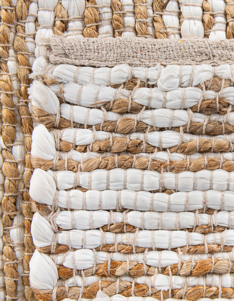 Himalaya Jute Collection Area Rug - Mumbai Rectangle White lifestyle 65