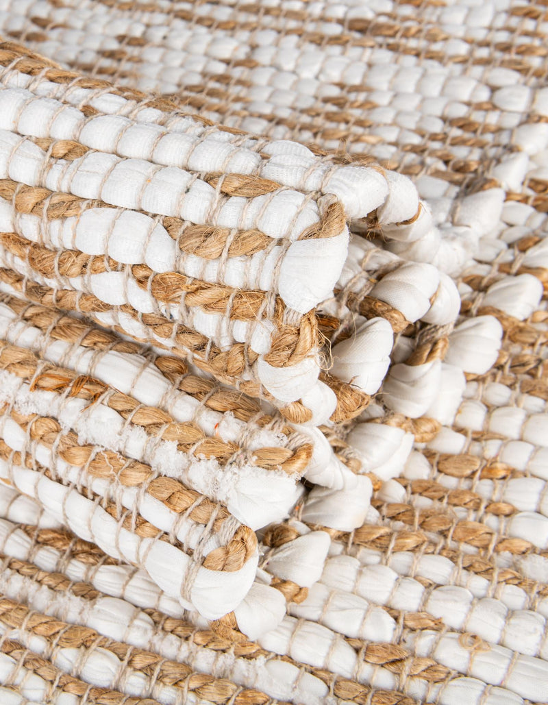 Himalaya Jute Collection Area Rug - Mumbai Rectangle White lifestyle 77