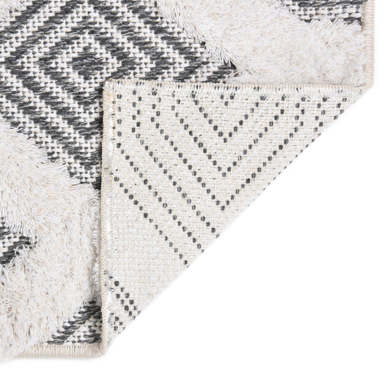 Marbella Meadows Collection Area Rug - Sierra Rectangle Anthracite Gray lifestyle 41