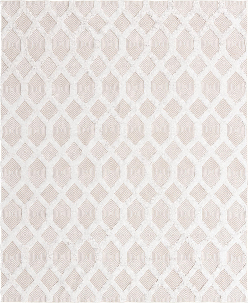 Marbella Meadows Collection Area Rug - Sierra Rectangle Beige lifestyle 2