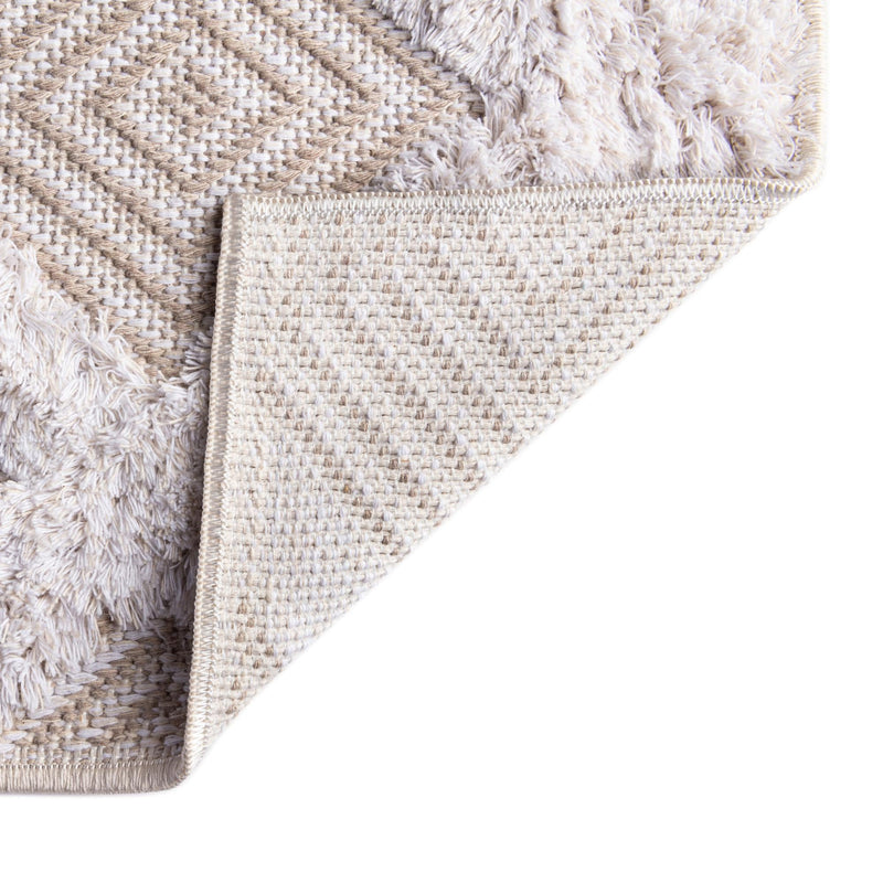 Marbella Meadows Collection Area Rug - Sierra Rectangle Beige lifestyle 40