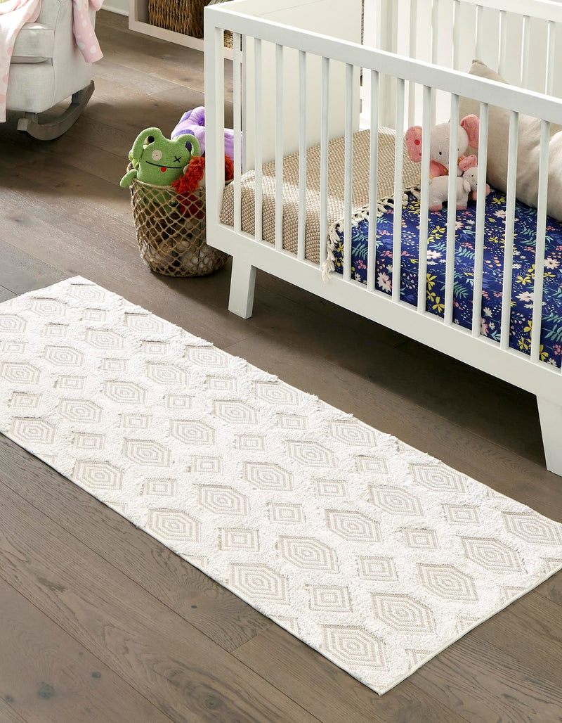 Marbella Meadows Collection Area Rug - Sierra Runner Beige lifestyle 71