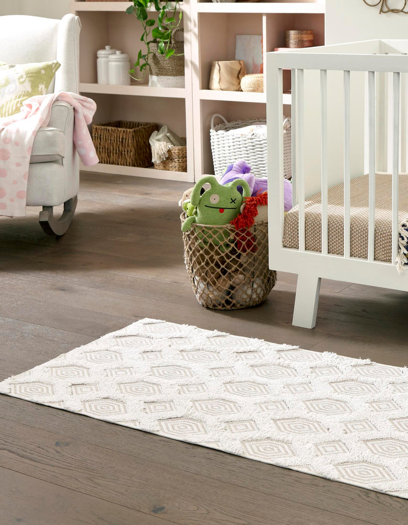 Marbella Meadows Collection Area Rug - Sierra Runner Beige lifestyle 78