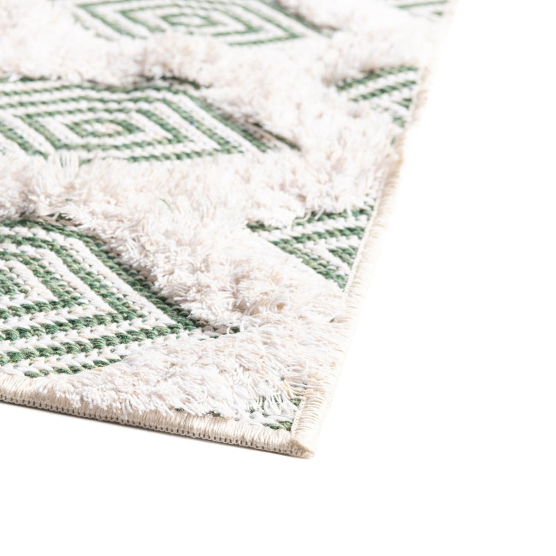 Marbella Meadows Collection Area Rug - Sierra Rectangle Green lifestyle 29