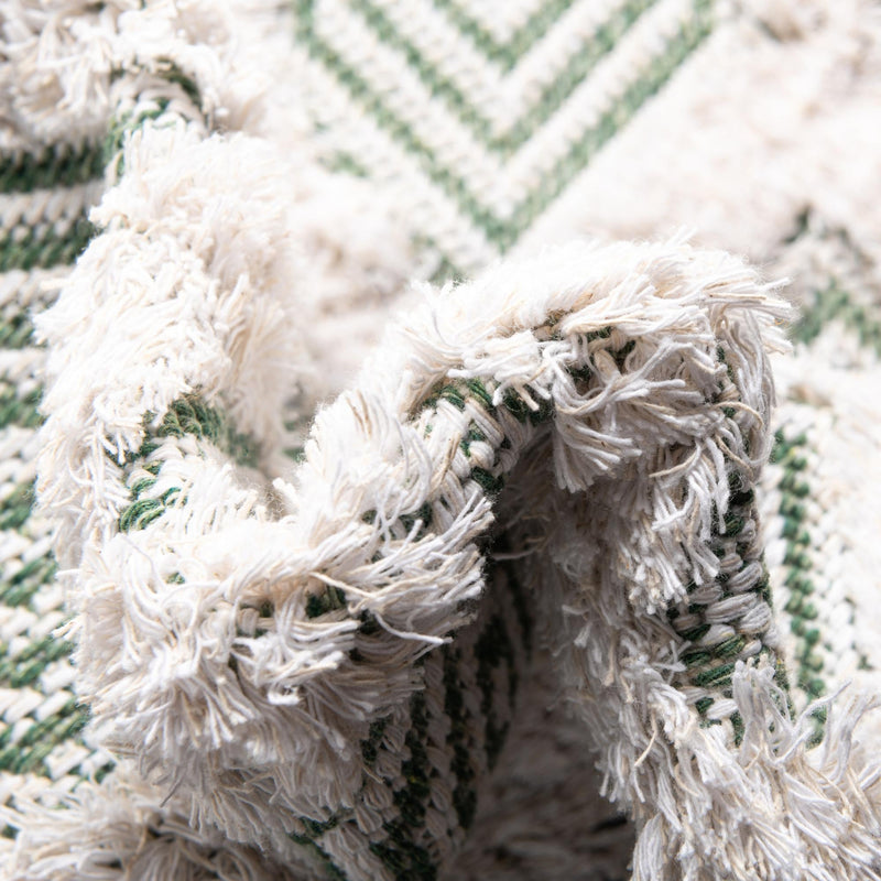 Marbella Meadows Collection Area Rug - Sierra Rectangle Green lifestyle 34