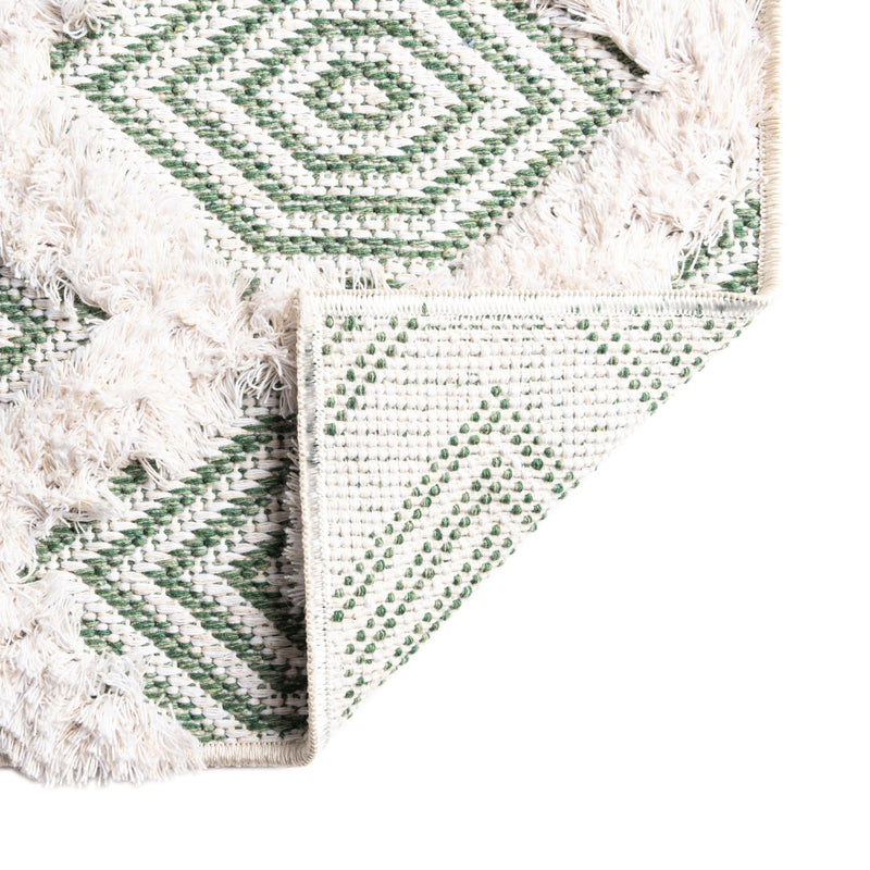 Marbella Meadows Collection Area Rug - Sierra Rectangle Green lifestyle 39