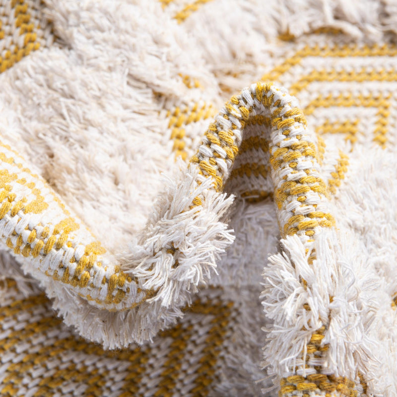 Marbella Meadows Collection Area Rug - Sierra Rectangle Yellow lifestyle 33