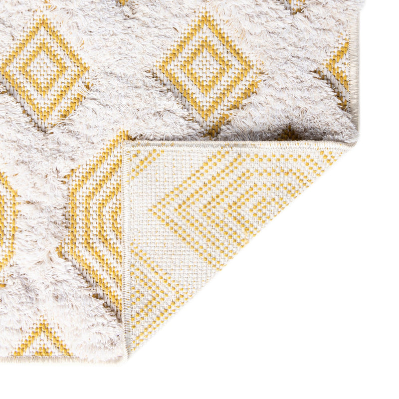 Marbella Meadows Collection Area Rug - Sierra Rectangle Yellow lifestyle 38