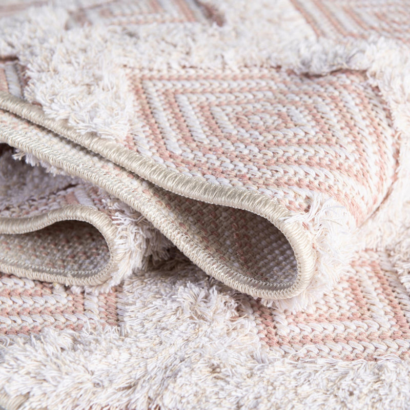 Marbella Meadows Collection Area Rug - Sierra Runner Pink lifestyle 63