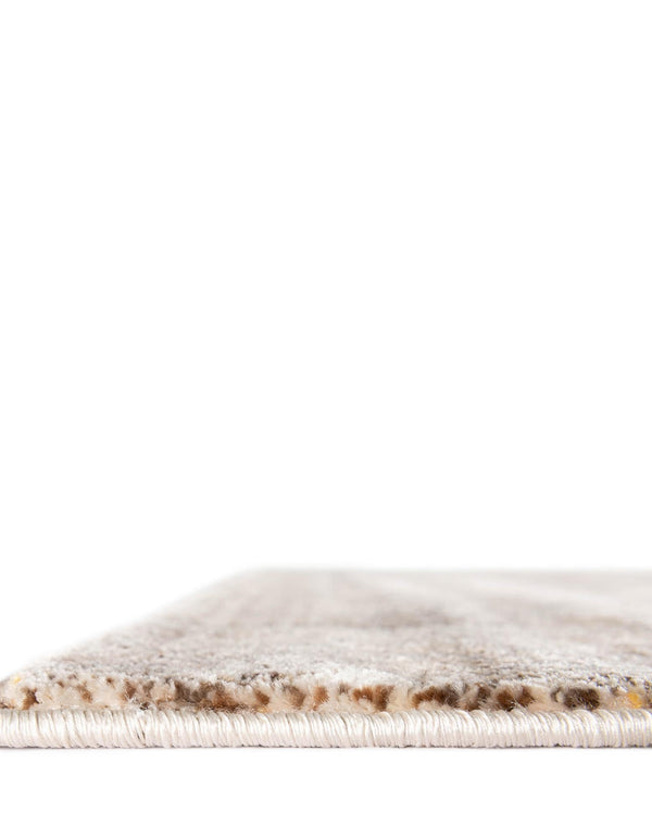 Lunar Luxe Collection Area Rug - Selene Square Ivory Beige lifestyle 97