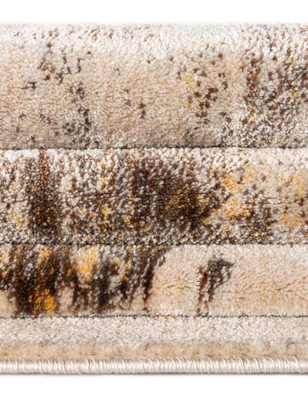 Lunar Luxe Collection Area Rug - Selene Square Ivory Beige lifestyle 108