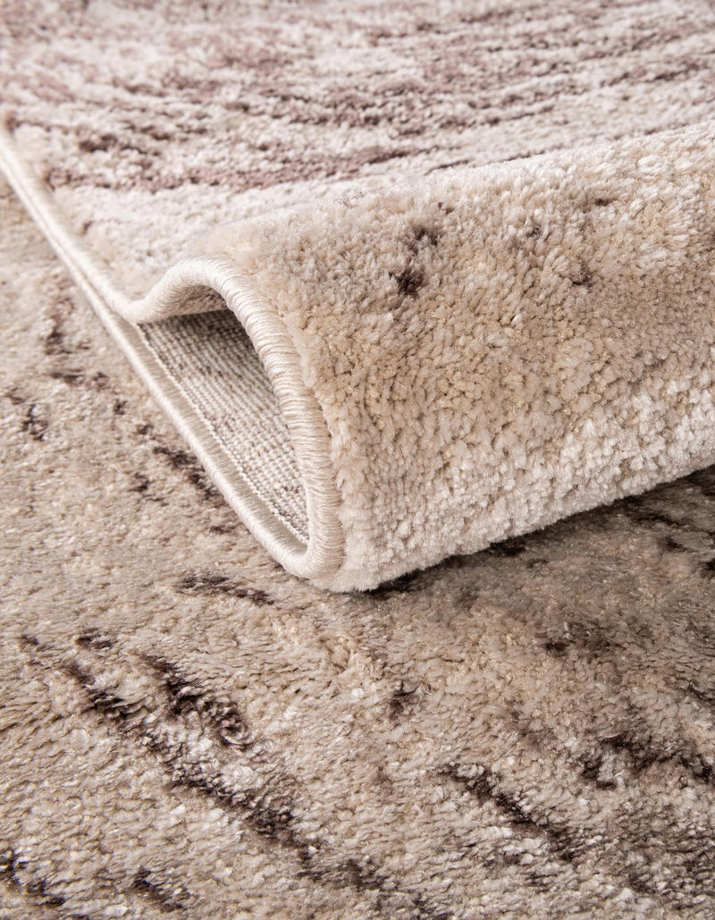 Serenity Sands Collection Area Rug - Quietshore Rectangle Brown lifestyle 10