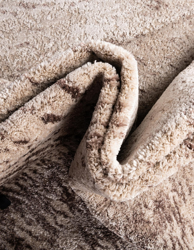 Serenity Sands Collection Area Rug - Quietshore Rectangle Brown lifestyle 14