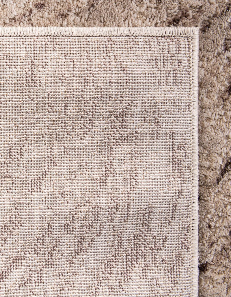Serenity Sands Collection Area Rug - Quietshore Rectangle Brown lifestyle 16