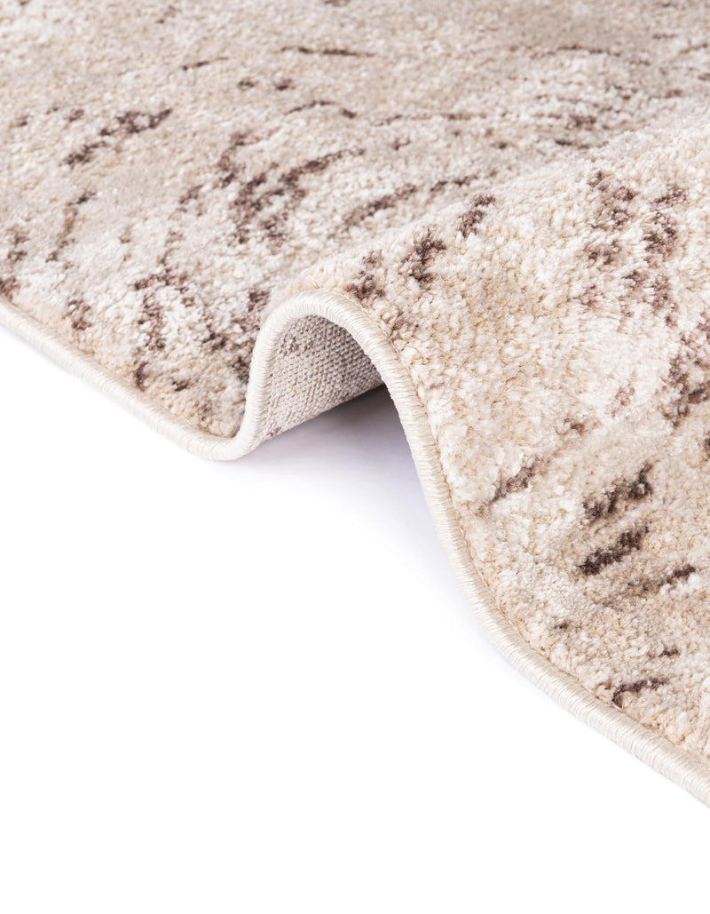 Serenity Sands Collection Area Rug - Quietshore Rectangle Brown lifestyle 18