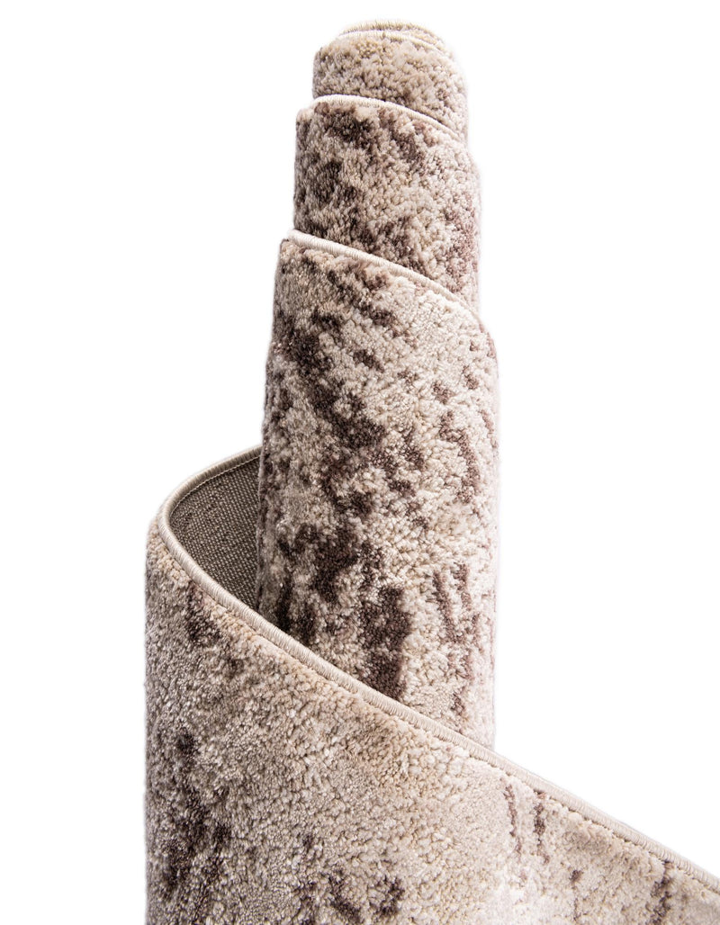 Serenity Sands Collection Area Rug - Quietshore Rectangle Brown lifestyle 20