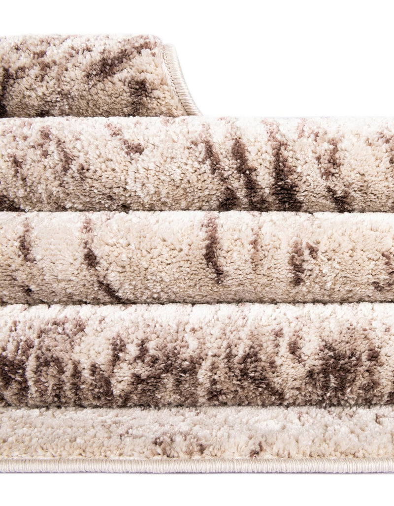Serenity Sands Collection Area Rug - Quietshore Rectangle Brown lifestyle 26