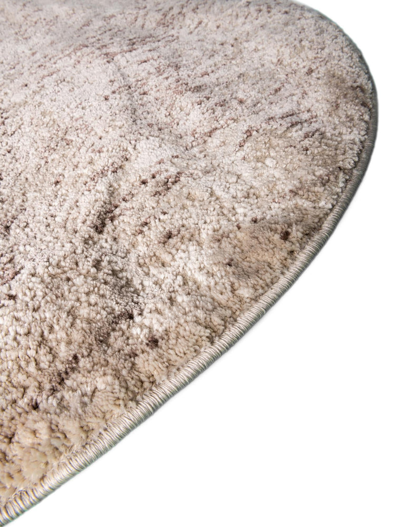 Serenity Sands Collection Area Rug - Quietshore Oval Brown lifestyle 58