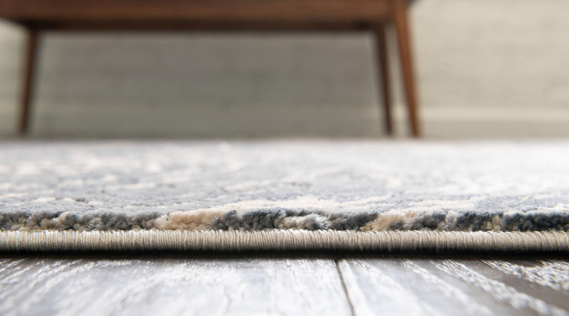 Serenity Sands Collection Area Rug - Quietshore Oval Gray lifestyle 67
