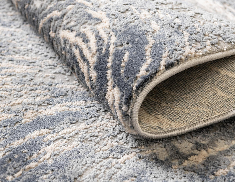 Serenity Sands Collection Area Rug - Quietshore Oval Gray lifestyle 71