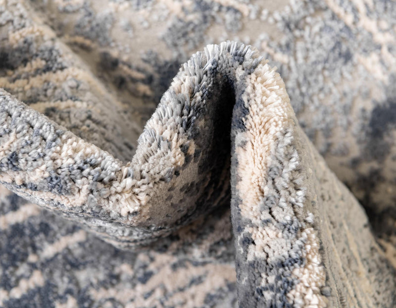Serenity Sands Collection Area Rug - Quietshore Oval Gray lifestyle 73