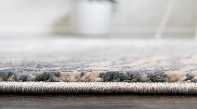 Serenity Sands Collection Area Rug - Quietshore Runner Gray lifestyle 52