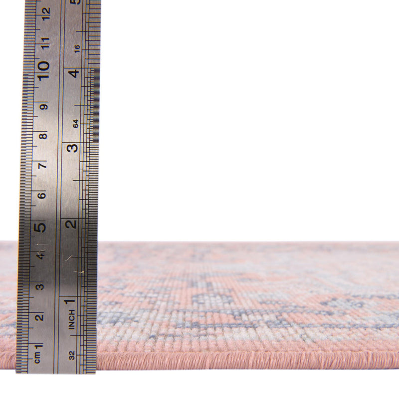 Savannah Series Collection Area Rug - Charleston (Powder Pink) Rectangle Powder Pink lifestyle 4