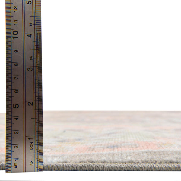 Savannah Series Collection Area Rug - Augusta (Pink) Rectangle Pink lifestyle 4