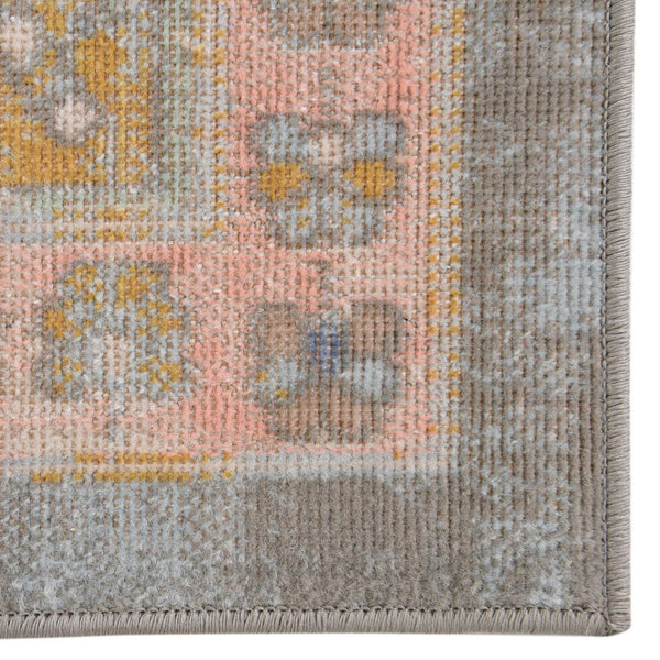 Savannah Series Collection Area Rug - Augusta (Pink) Rectangle Pink lifestyle 6