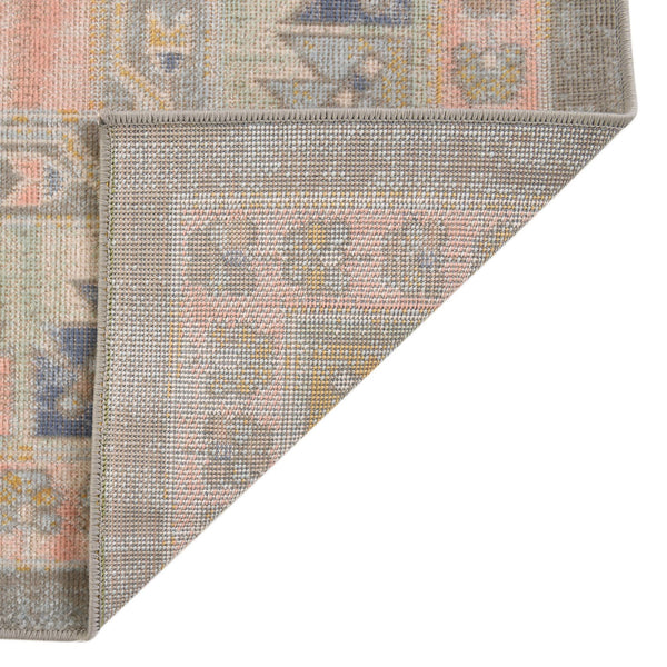 Savannah Series Collection Area Rug - Augusta (Pink) Rectangle Pink lifestyle 8