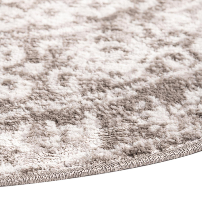Cambridge Classics Collection Area Rug - Kendall (Gray) Oval Gray lifestyle 31