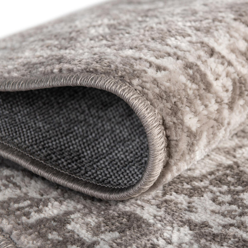 Cambridge Classics Collection Area Rug - Kendall (Gray) Square Gray lifestyle 28