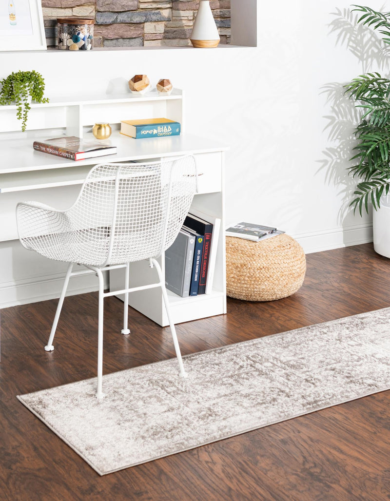 Cambridge Classics Collection Area Rug - Kendall (Gray) Runner Gray lifestyle 22
