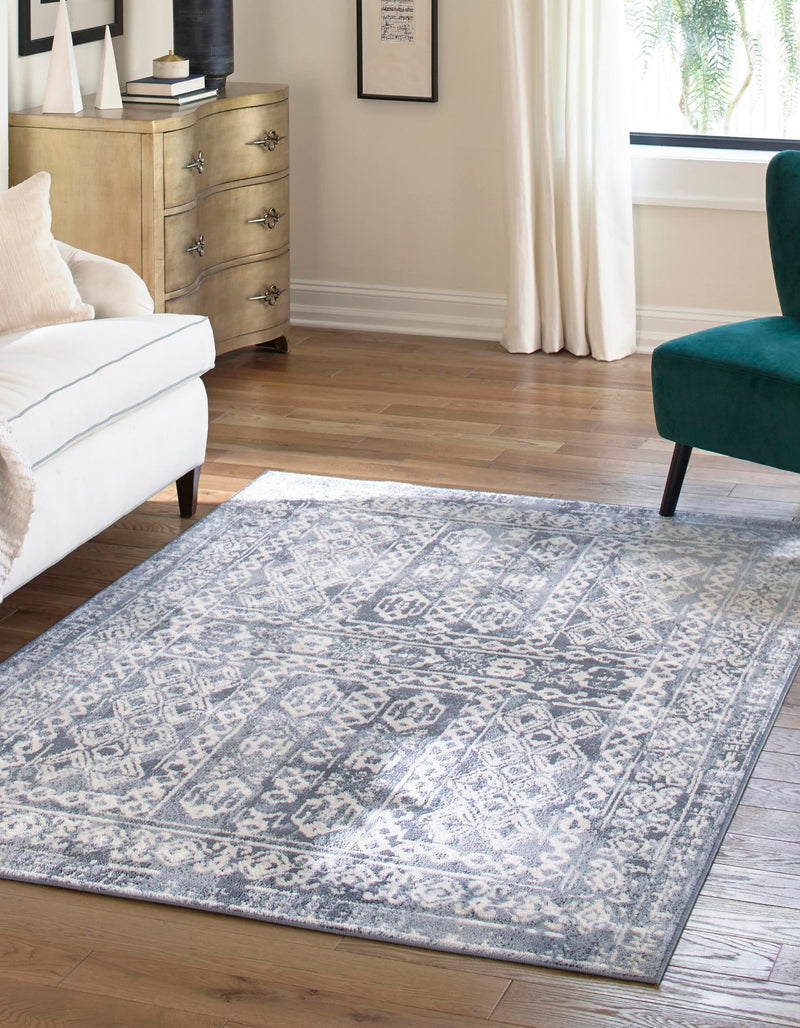 Cambridge Classics Collection Area Rug - Kendall (Blue) Rectangle Blue lifestyle 2