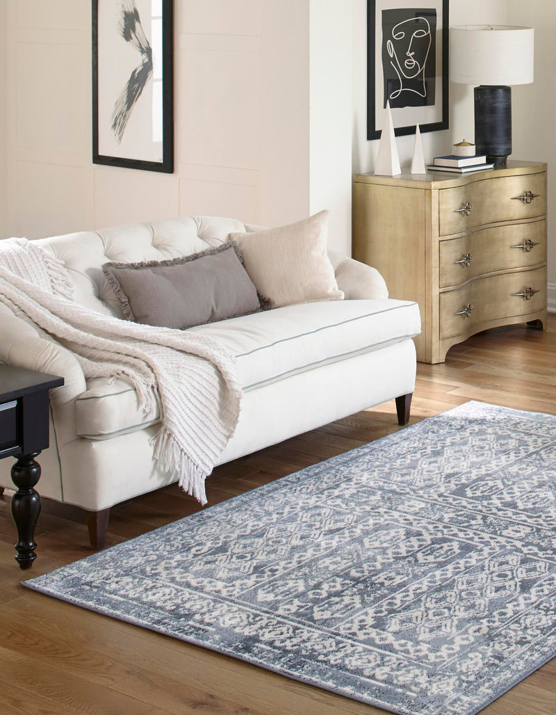 Cambridge Classics Collection Area Rug - Kendall (Blue) Rectangle Blue lifestyle 3